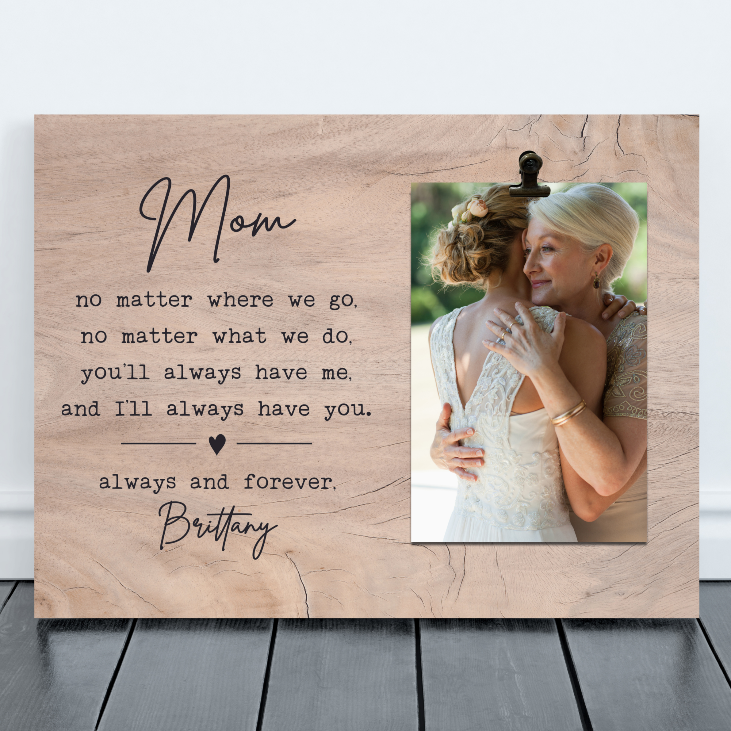 My Mother, Sentimental Gifts for Mom, Picture Frame for Mom