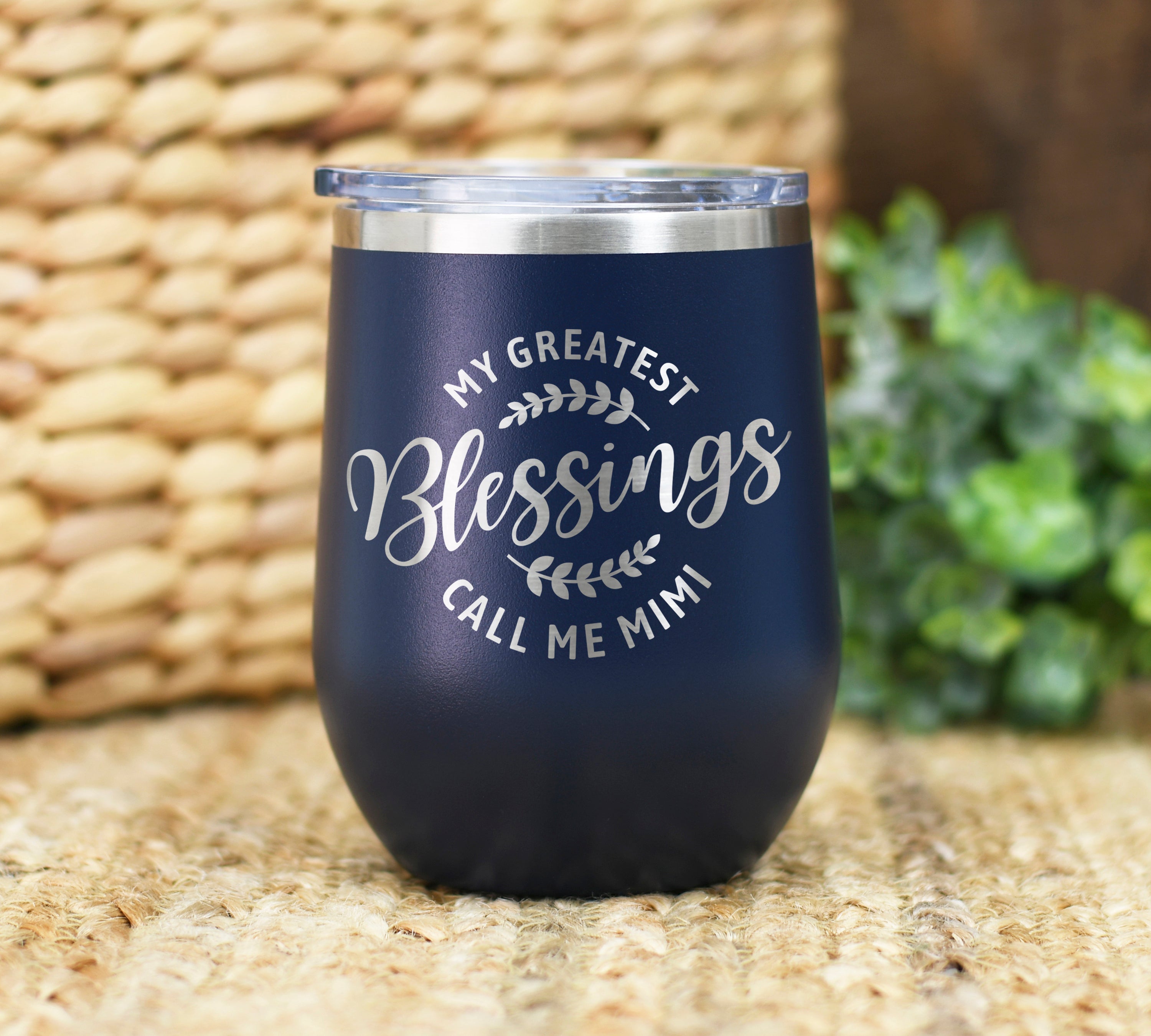 Personalized Wine Tumblers, Custom Christmas Gift, Mothers Day