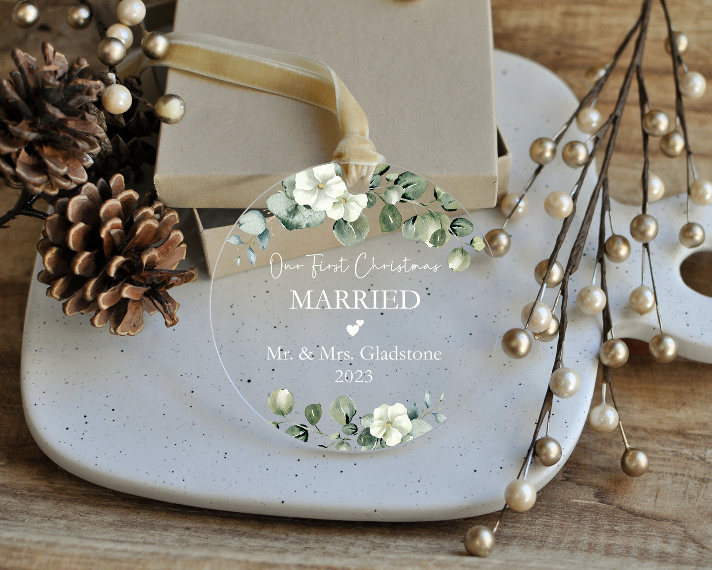 First Christmas Ornament | Gift for the Couple