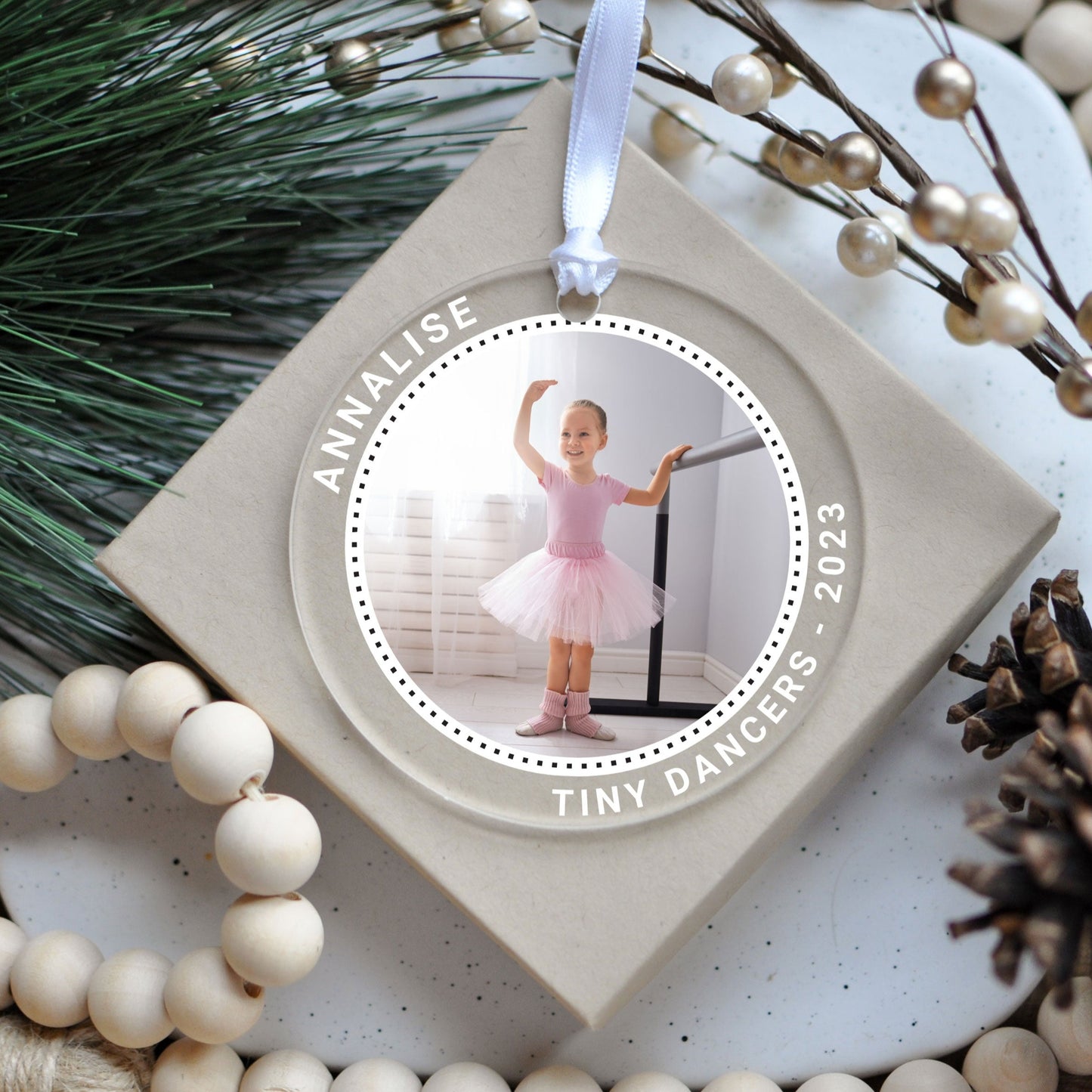Custom Photo Ornament - Personalized Acrylic Ornament