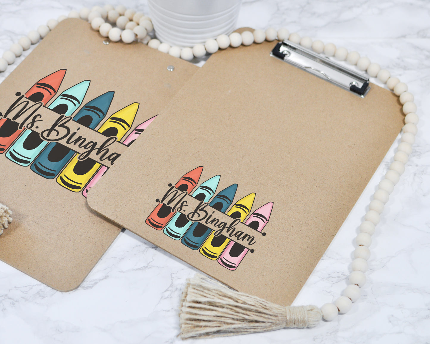 Personalized Teacher Clipboard - Teacher Appreciation Gift