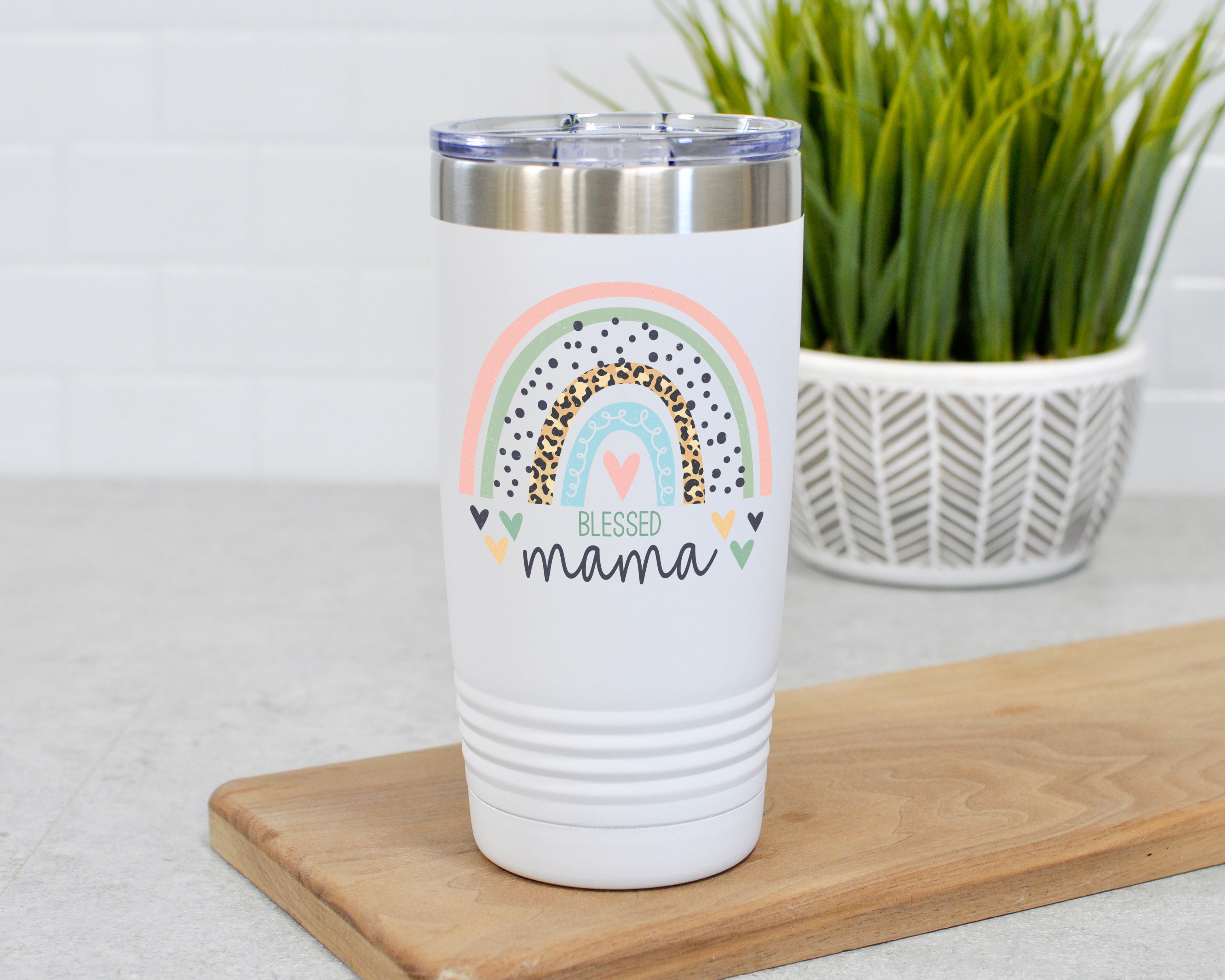 Blessed Mama Custom Tumbler | Mother's Day Gift